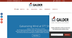 Desktop Screenshot of galder.org.tr